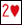 2 Coeur :2h: